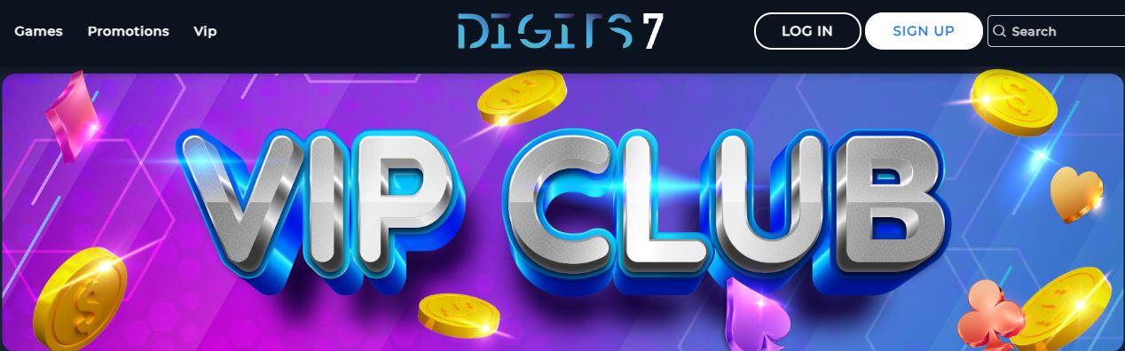 Únete al Club VIP de Digits7 Casino y obtén recompensas exclusivas para jugadores leales